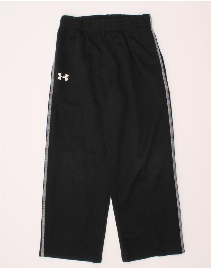 Under Armour Pantalones de chándal con estampado gráfico para niños 5-6 años Negro Poliéster