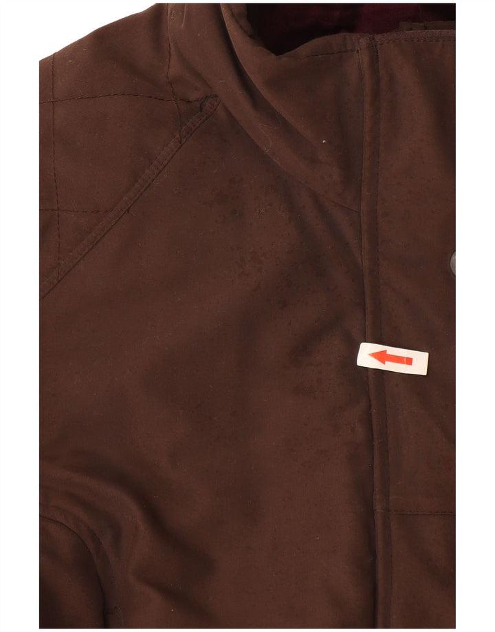 Musto Chaqueta utilitaria para mujer UK 12 Poliéster marrón medio