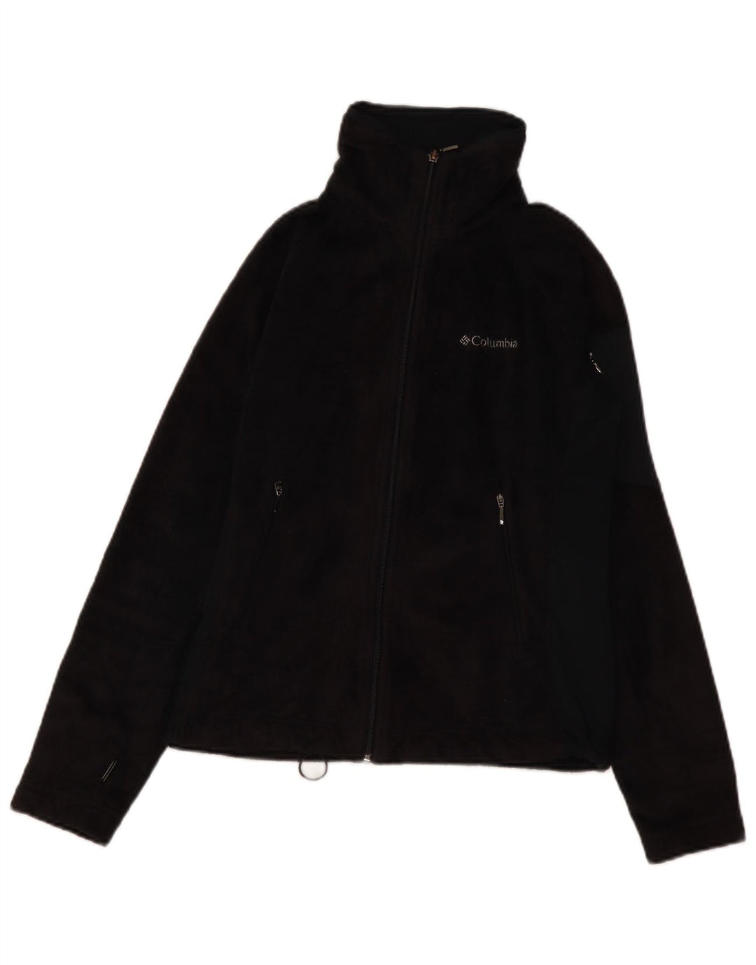 Columbia Chaqueta polar intercambiable para mujer UK 10 Small Poliéster negro