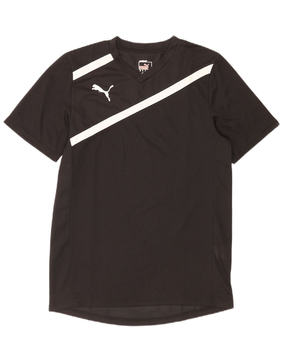 Camiseta Puma Hombre Top Small Poliéster A Rayas Negras