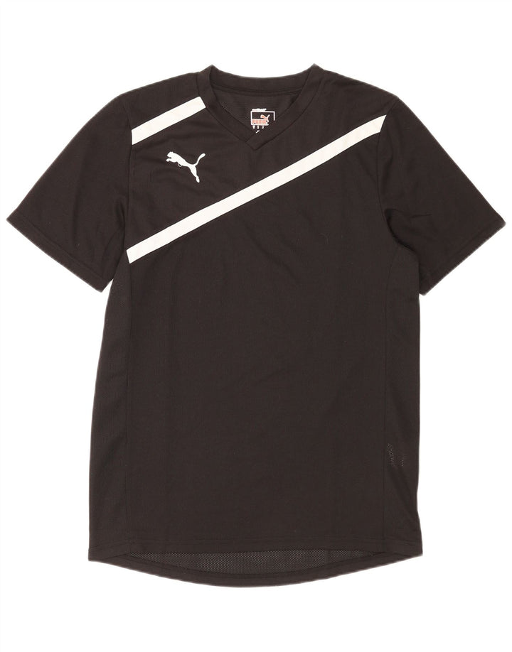 Camiseta Puma Hombre Top Small Poliéster A Rayas Negras
