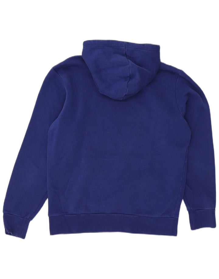 Adidas Hombre Sudadera Con Capucha Graphic Jumper Azul Medio