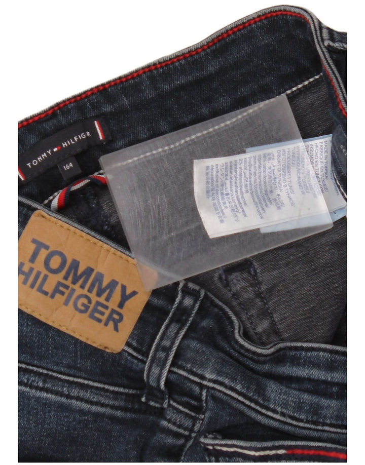 TOMMY HILFIGER Vaqueros pitillo para niña 13-14 años W28 L29 Azul marino Algodón