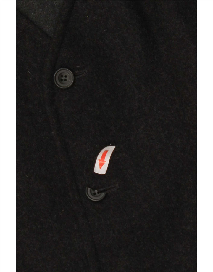 Chaleco Seventy Hombre Grande Gris Lana Virgen