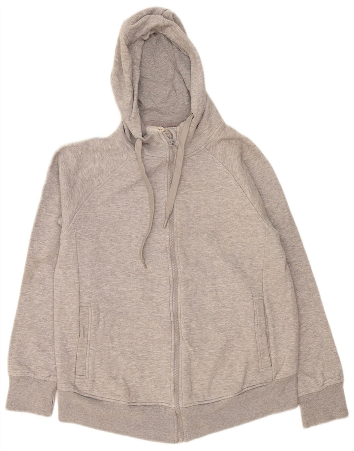 Suéter con capucha y cremallera para mujer de Mountain Warehouse UK 42 Gris medio moteado