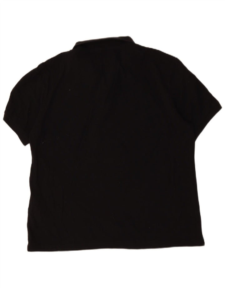 Massimo Dutti Polo Hombre 2XL Negro Algodón