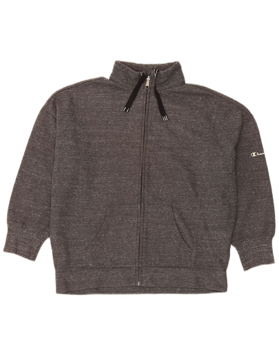 Champion Chaqueta de chándal extragrande para mujer UK 44 Gris medio moteado