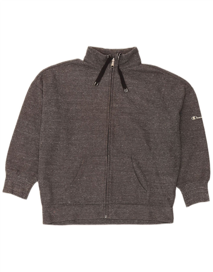 Champion Chaqueta de chándal extragrande para mujer UK 44 Gris medio moteado