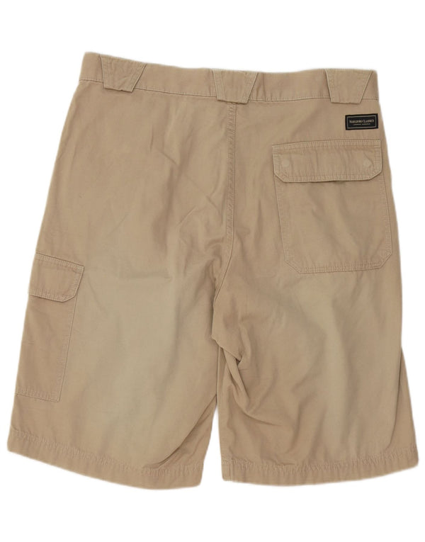 Marlboro Classics Pantalones cortos cargo para hombre EU 52 XL W36 Algodón beige