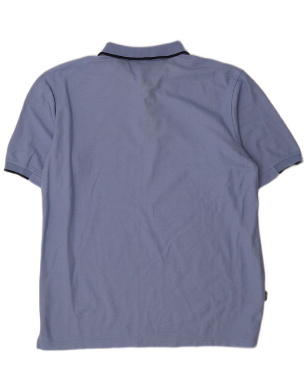 Polo Umbro Hombre XL Poliéster Azul