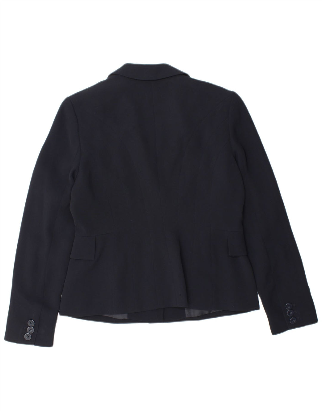 HOBBS Chaqueta tipo blazer de 2 botones para mujer UK 12 Mediana Azul marino Poliéster