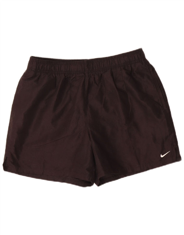 Nike - Pantalones cortos deportivos para hombre, talla grande, poliéster negro