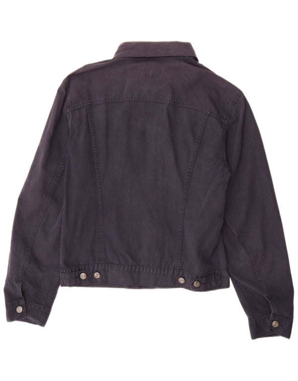Gas Mens Bomber Jacket UK 40 Grande Azul Marino Algodón