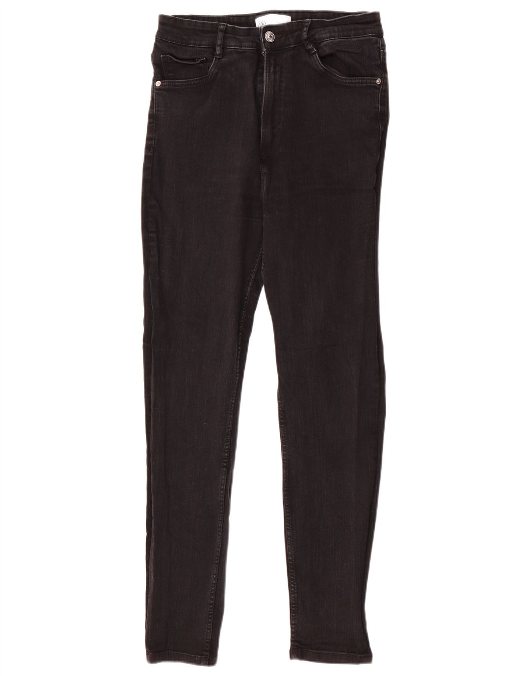 Zara Vaqueros Pitillo Mujer EU 40 Mediano W30 L27 Negro