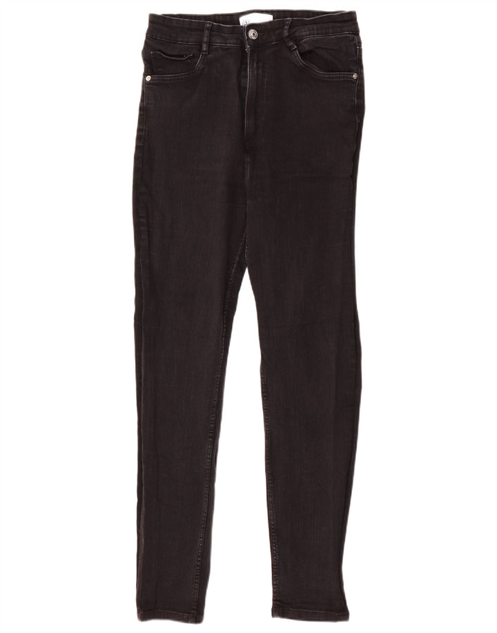 Zara Vaqueros Pitillo Mujer EU 40 Mediano W30 L27 Negro