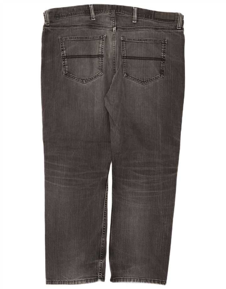 Marks & Spencer Vaqueros rectos regulares para hombre W40 L29 Algodón negro