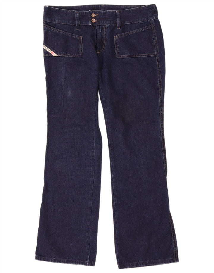 Vaqueros Bootcut Mujer Diesel W31 L31 Algodón Azul Marino