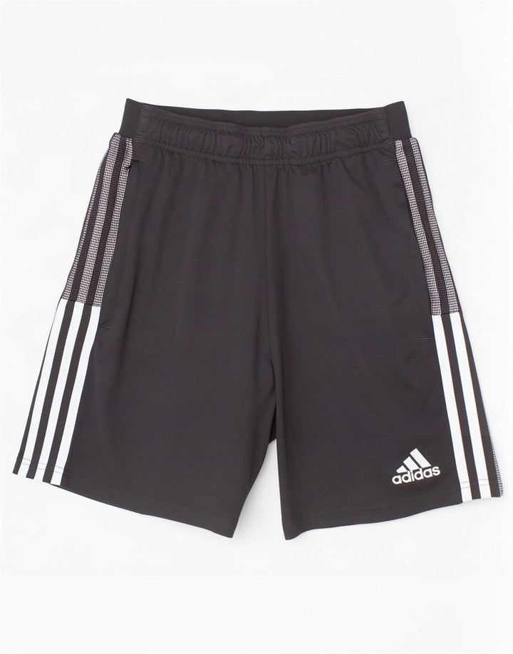 Adidas - Pantalones cortos deportivos Aeroready para hombre, talla pequeña, color negro