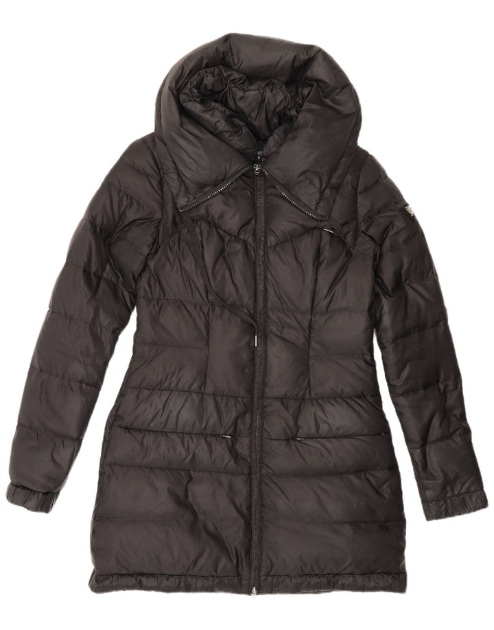 Guess Abrigo acolchado extragrande para mujer UK 4 XS Poliamida negra