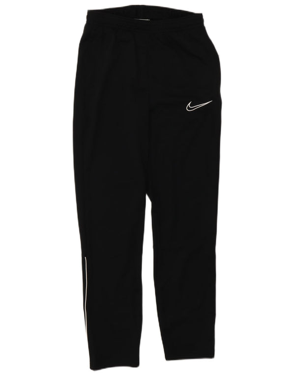 NIKE Pantalones de chándal Dri Fit para niños 12-13 años Grande Poliéster Negro
