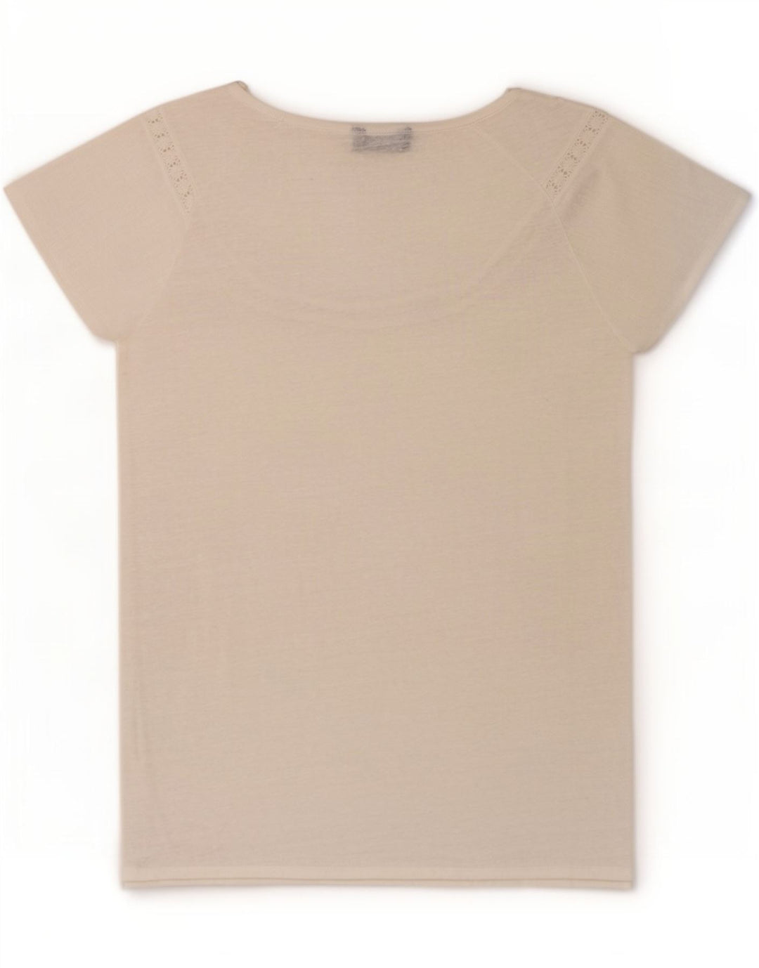 Massimo Dutti Blusa Mujer Top UK 42 Medium Blanco