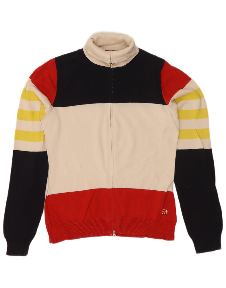 Sergio Tacchini - Cárdigan para mujer IT 44 mediano multicolor