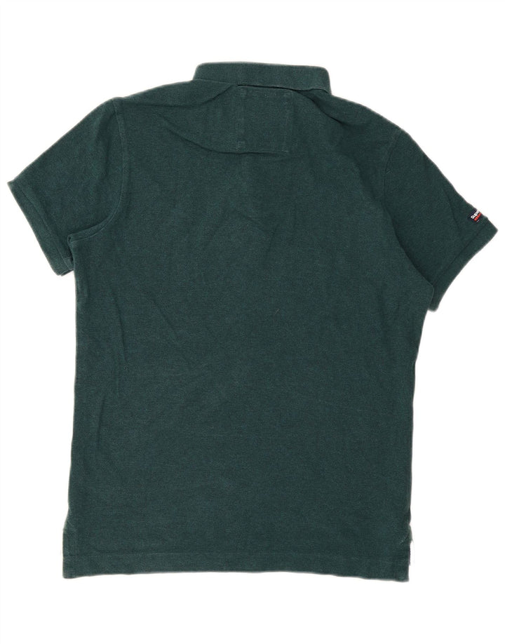 Superdry Polo Para Hombre De Algodón Verde Grande