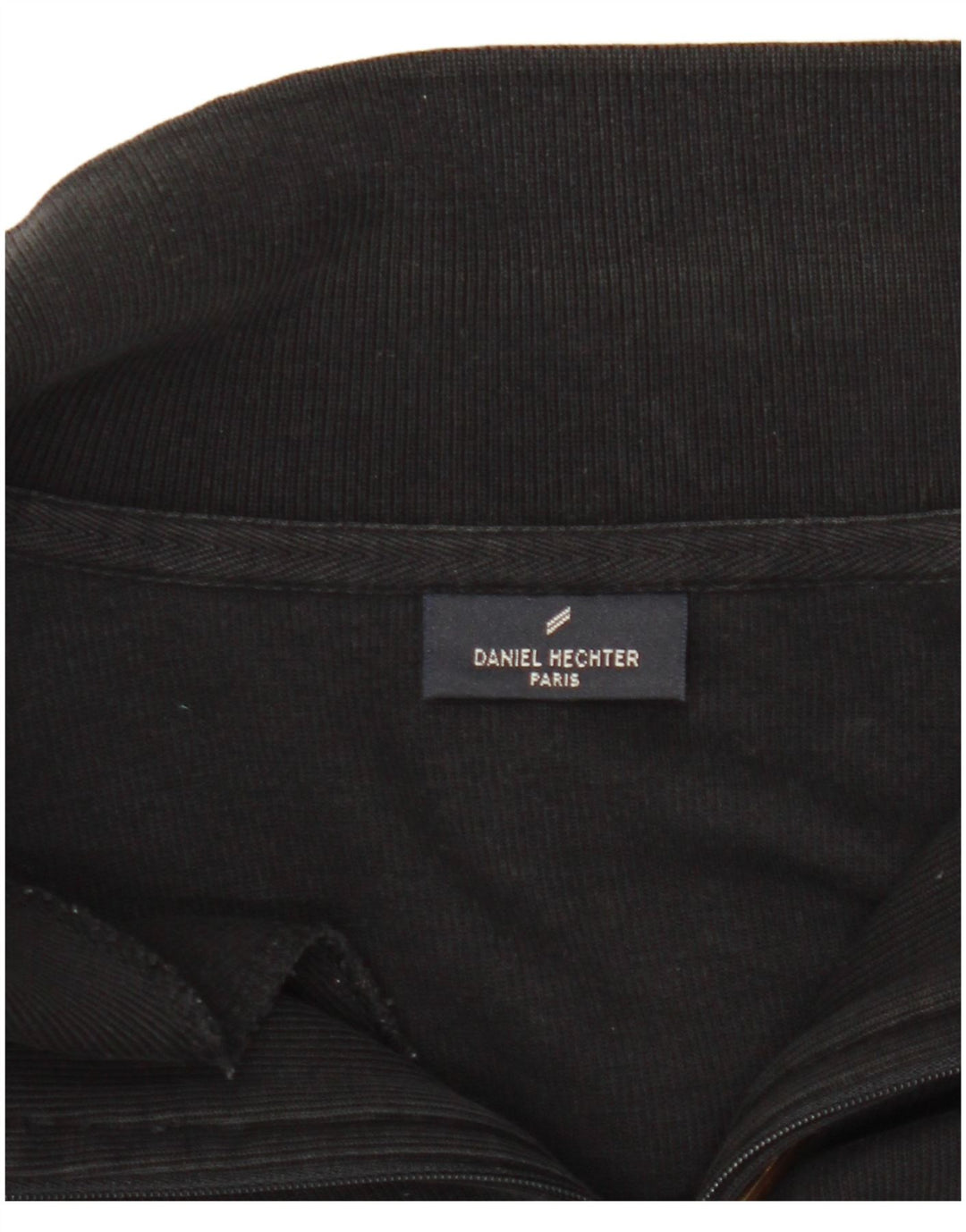 DANIEL HECHTER Mens Paris Roll Neck Sudadera Jumper IT 52 Grande Negro