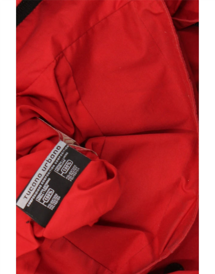 Tucano Urbano Chaqueta utilitaria para hombre UK 44 2XL Poliéster rojo