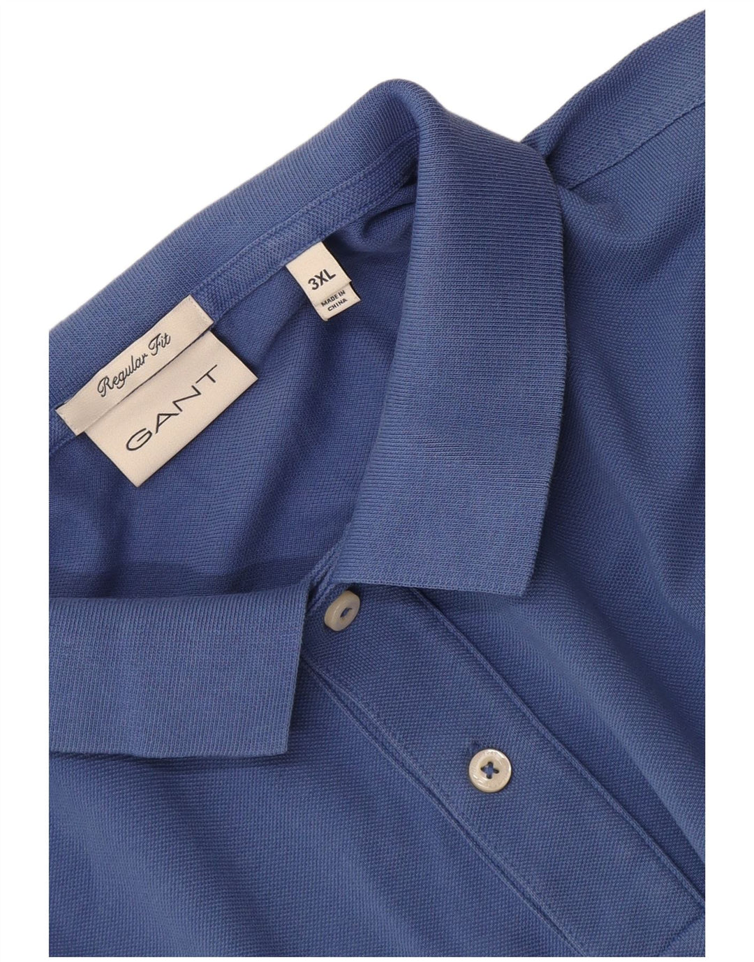 Gant Polo De Corte Regular Para Hombre 3XL Azul