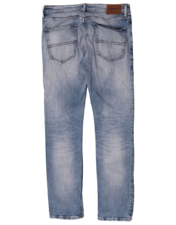 Tommy Hilfiger Vaqueros ajustados para hombre W34 L32 Algodón azul