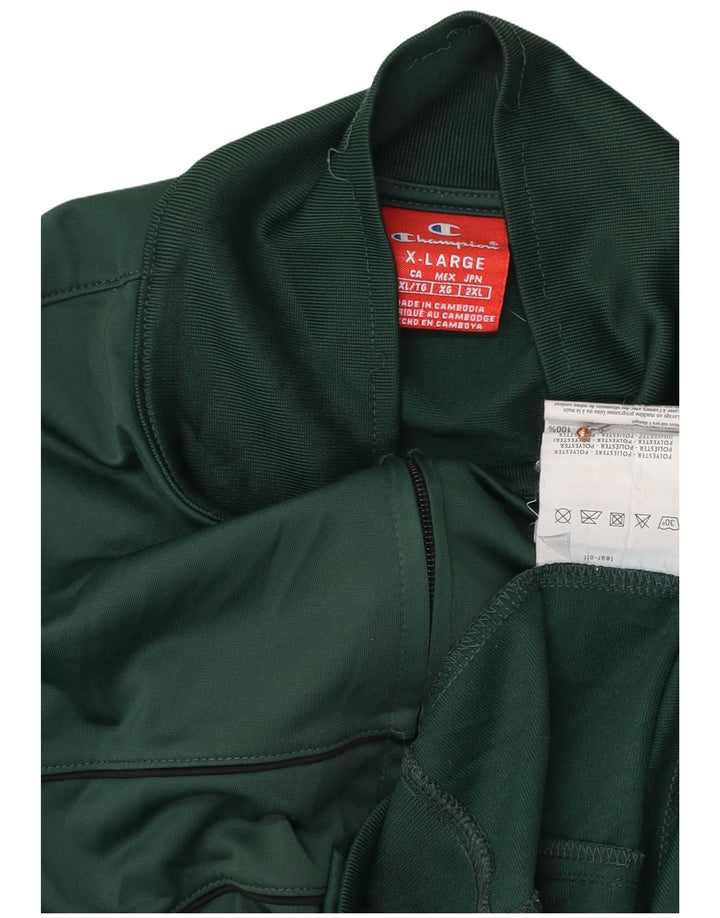 Champion Chaqueta de chándal para mujer UK 40 XL Poliéster verde