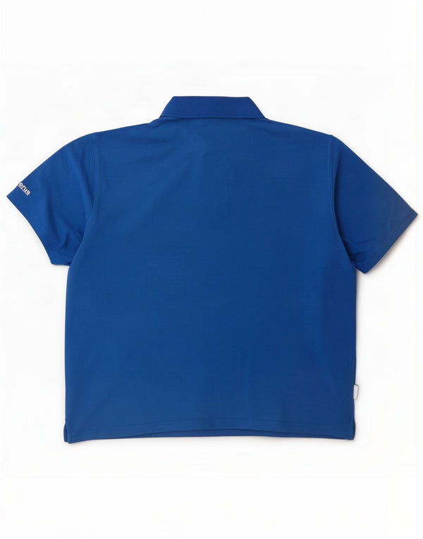 Polo Adidas Hombre 2XL Algodón Azul