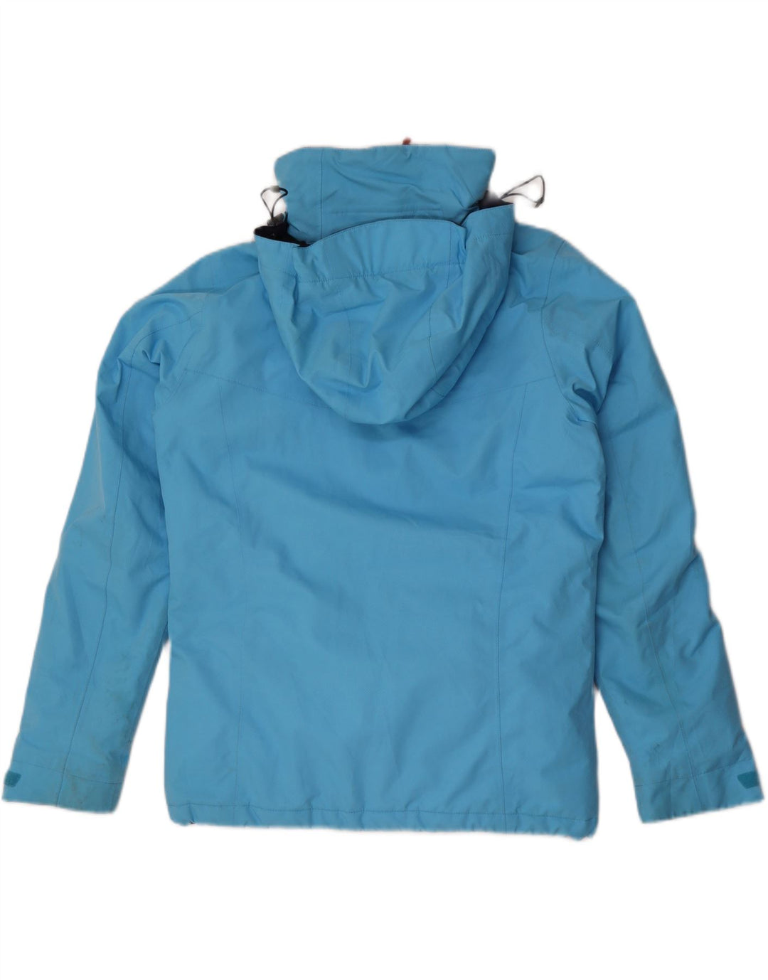Salomon Chaqueta de esquí con capucha para mujer UK 44 Poliéster azul medio