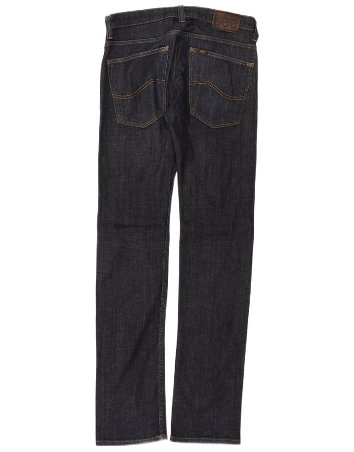 Lee Jeans Powell Rectos Para Mujer W32 L36 Algodón Azul Marino