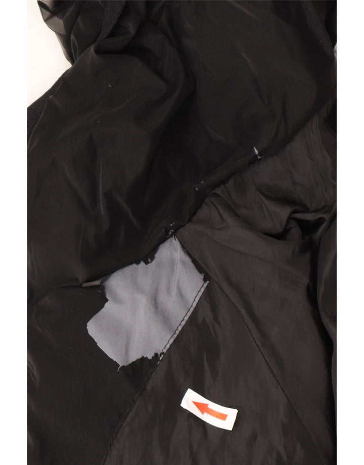 Calvin Klein Jeans Chaqueta Acolchada con Gráfico Extragrande para Mujer UK 10 Small Black