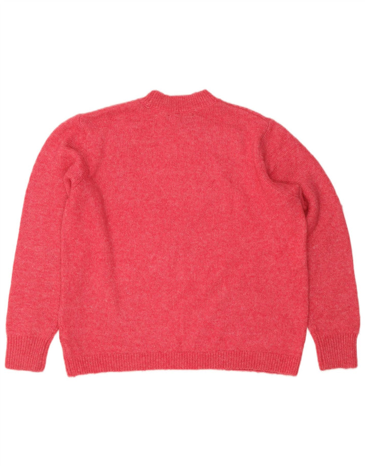 Marks & Spencer - Jersey de cuello redondo para mujer, talla 40, color rosa medio