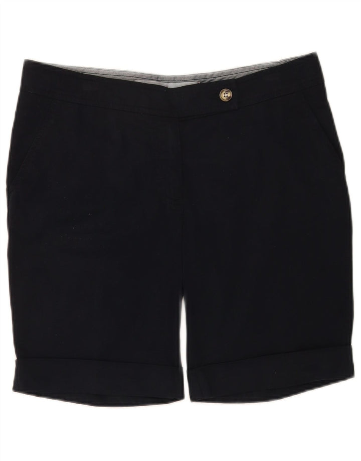 Pantalones cortos chinos Slam para mujer IT 42 Medium W32 Algodón azul marino