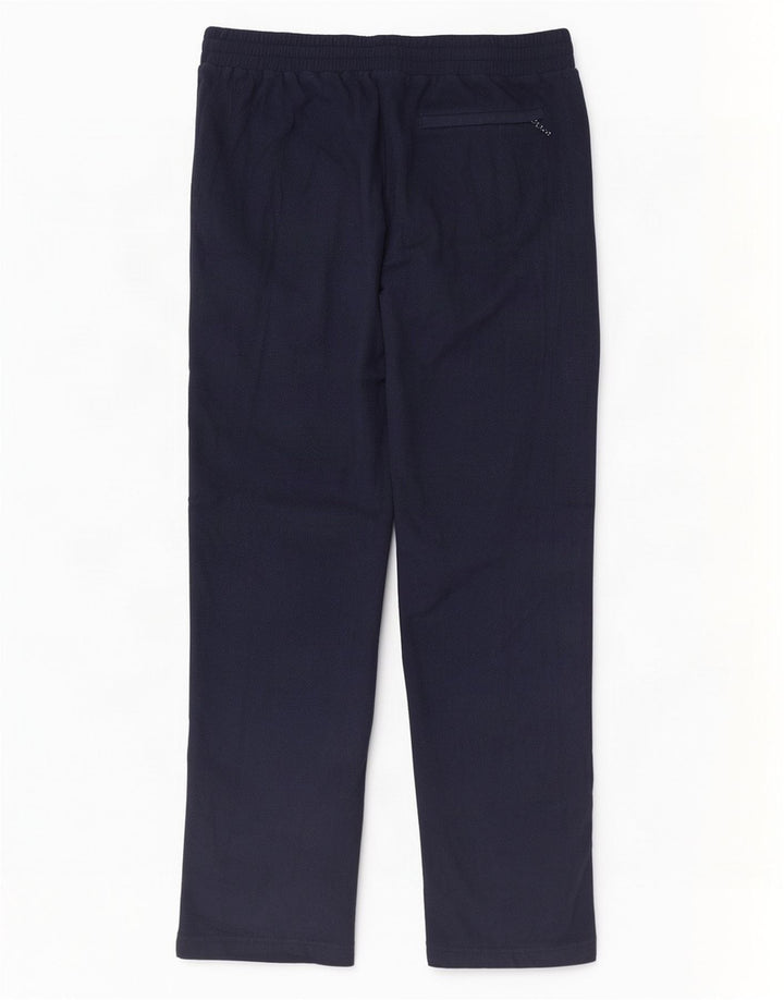 Marks & Spencer - Pantalón de chándal de forro polar para hombre, talla grande, poliéster, azul marino