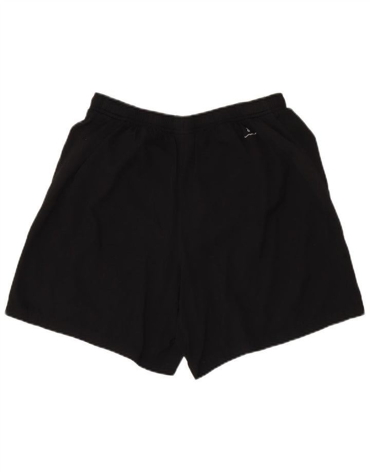 New Balance - Pantalones cortos deportivos para hombre, talla grande, color negro