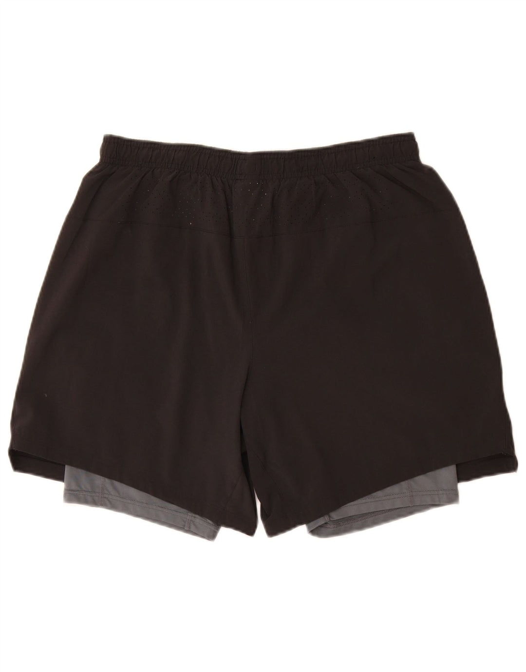 New Balance Pantalones cortos deportivos para hombre Large Black Colourblock Poliéster