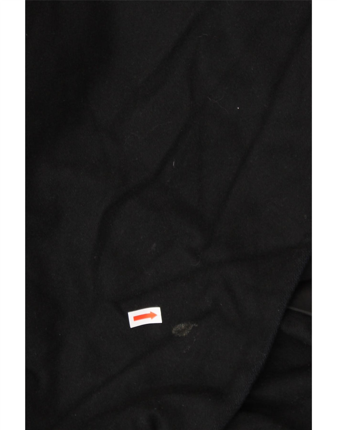 FRENCH CONNECTION Abrigo abierto extragrande para mujer UK 10 Small Black