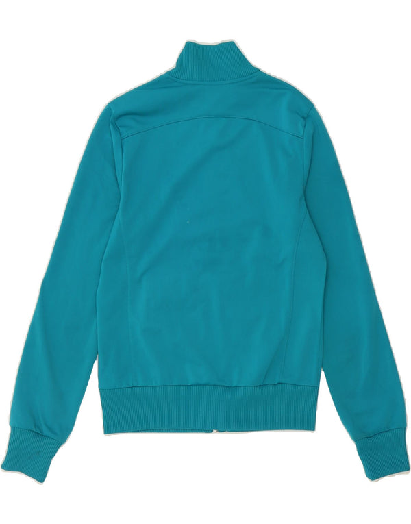 PUMA Womens Tracksuit Top Jacket UK 10 Small  Blue Colourblock Polyester