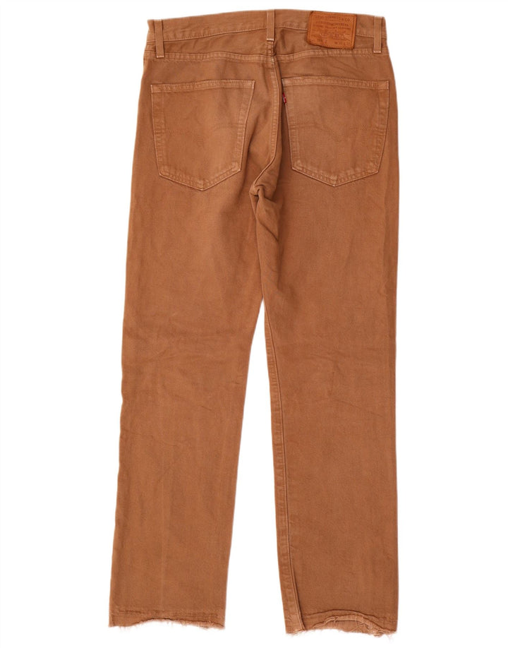 Levi's Hombre 551 Vaqueros Rectos W30 L32 Algodón Marrón