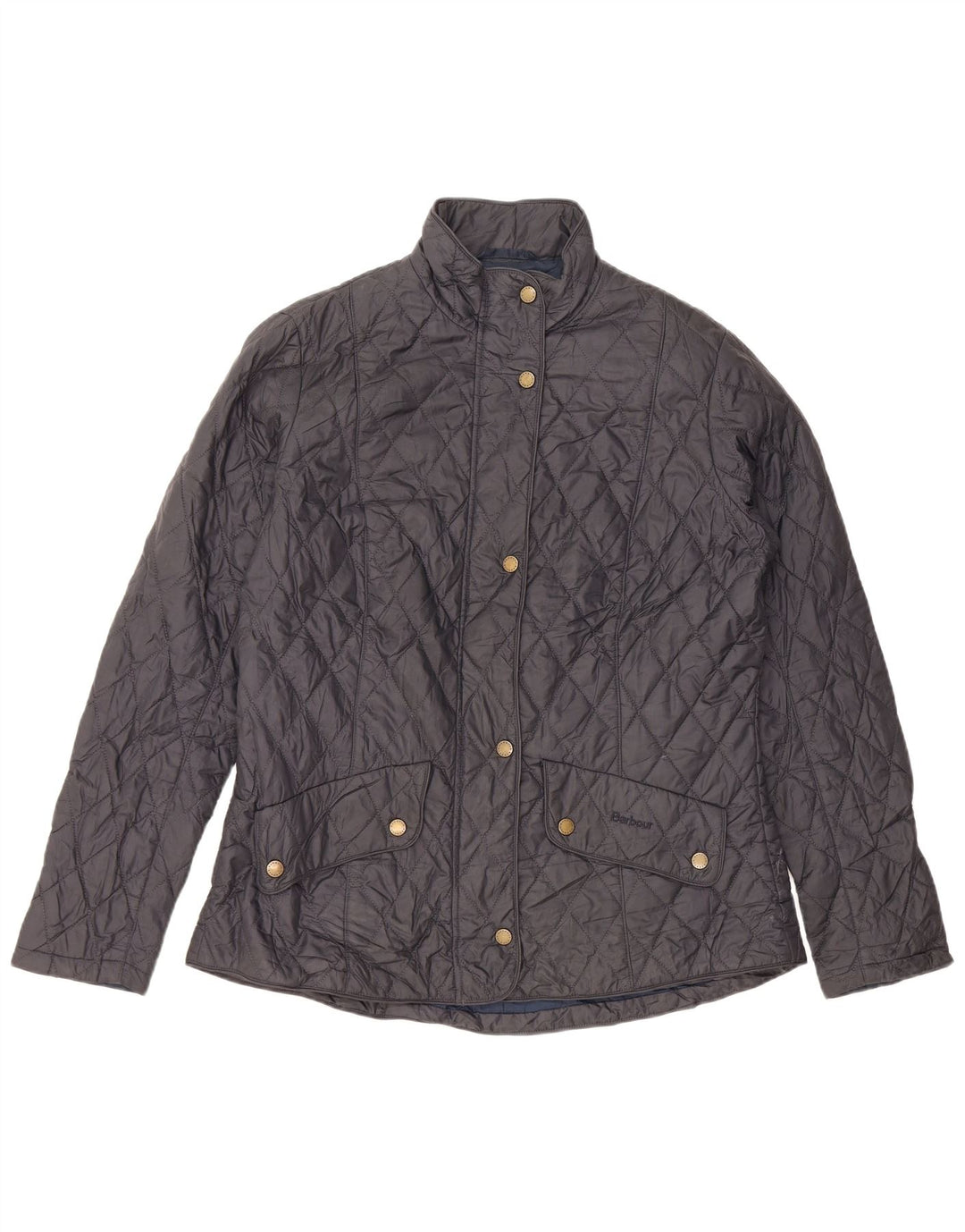 BARBOUR Chaqueta acolchada para mujer Reino Unido 40 Grande Azul marino