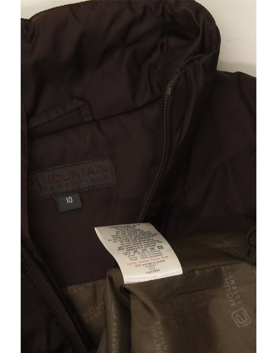Mountain Essentials Chaqueta Acolchada Extragrande para Mujer UK 10 Small Brown