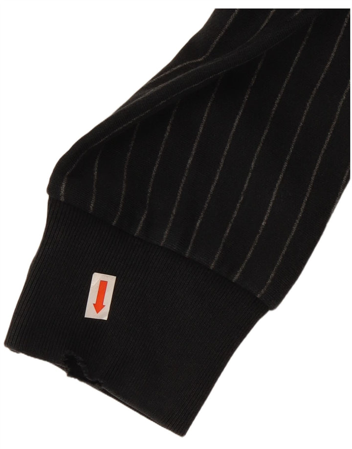 CONVERSE Hombre Chuck Taylor Graphic Sudadera con capucha Jumper Medium Black Rayas