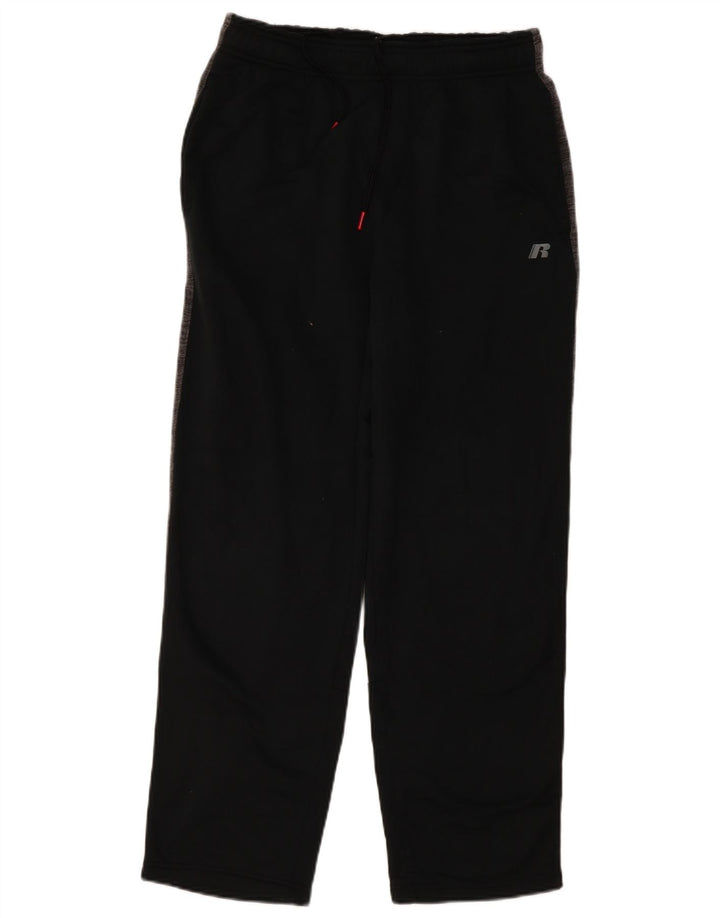 RUSSELL ATHLETIC Pantalones de chándal para hombre Medium Black Colourblock