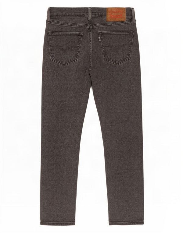 Levi's Hombre 511 Slim Jeans W30 L29 Algodón Gris