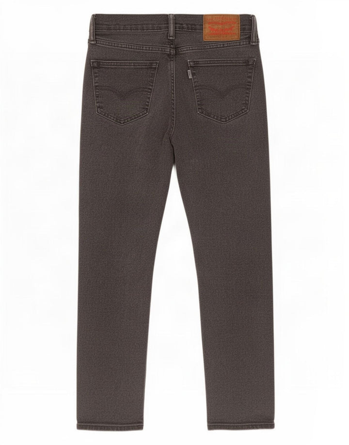Levi's Hombre 511 Slim Jeans W30 L29 Algodón Gris